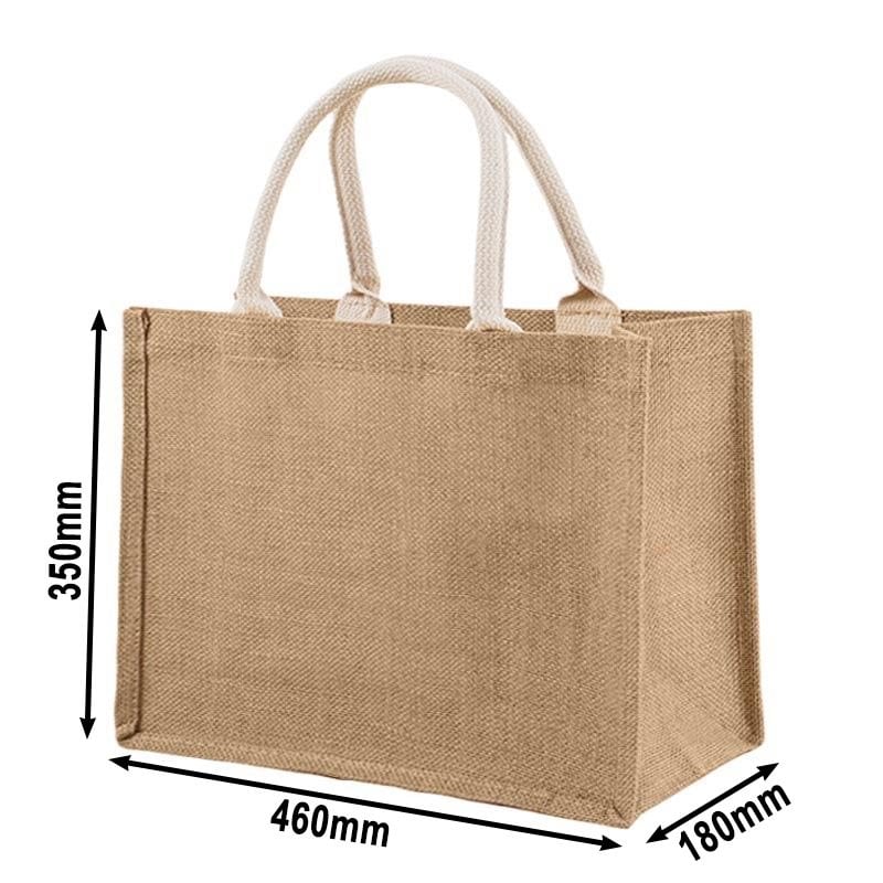 Jute Tote Shopping Bags 3 Sizes