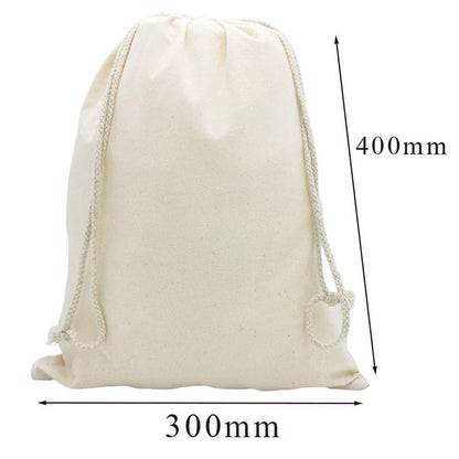 Calico Drawstring Bags 7 Sizes