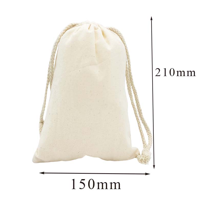 Calico Drawstring Bags 7 Sizes