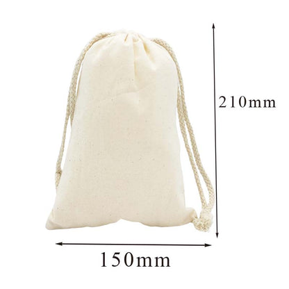 Calico Drawstring Bags 7 Sizes