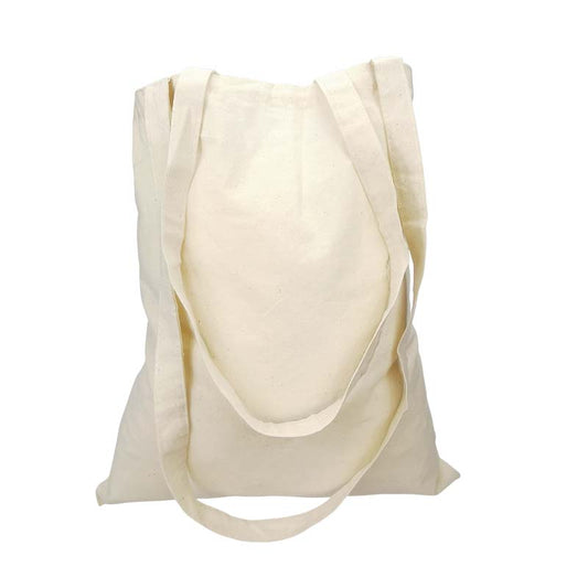 Calico Tote Bags with Long Handles 380x420mm